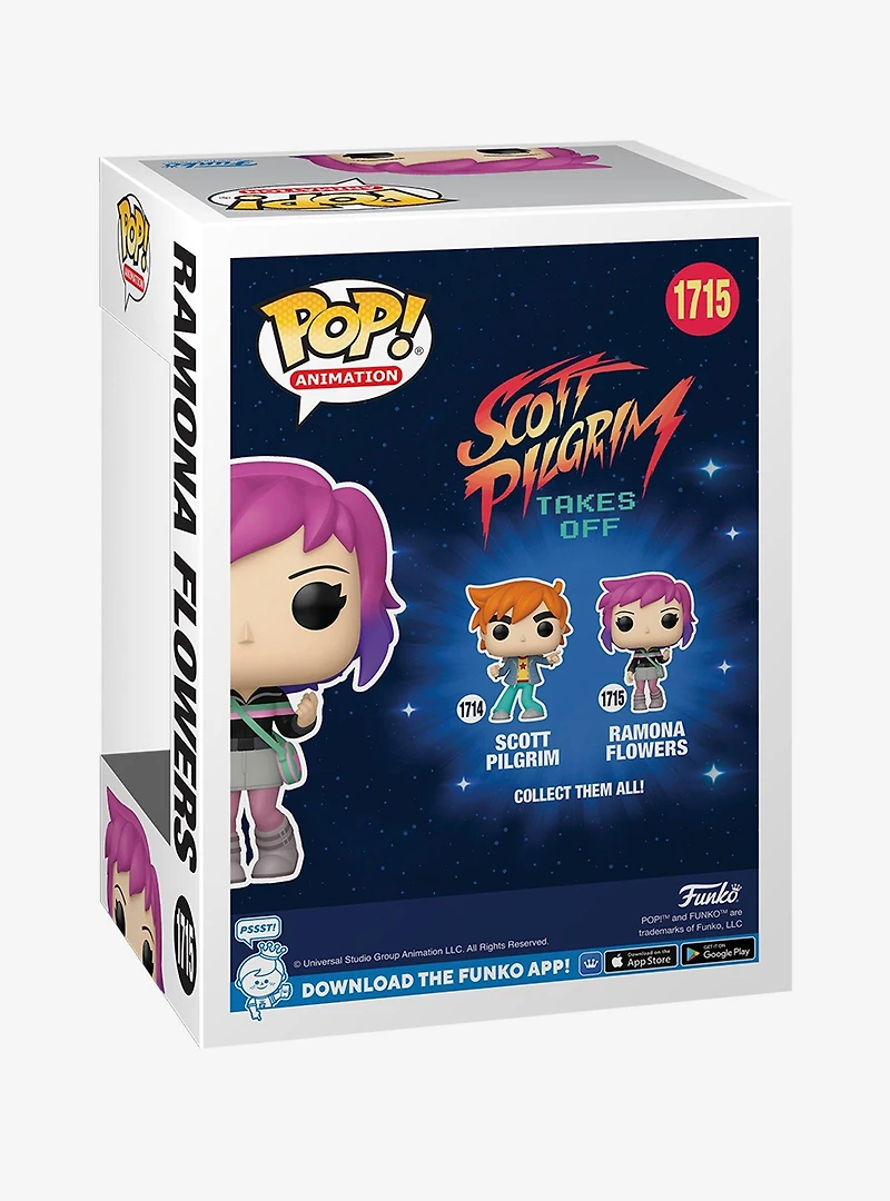 Funko Pop! Animation Scott Pilgrim Takes Off Ramona Flowers Vinyl Figure