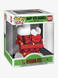 Funko Pop! Deluxe Peanuts Snoopy with Doghouse Vinyl Figure