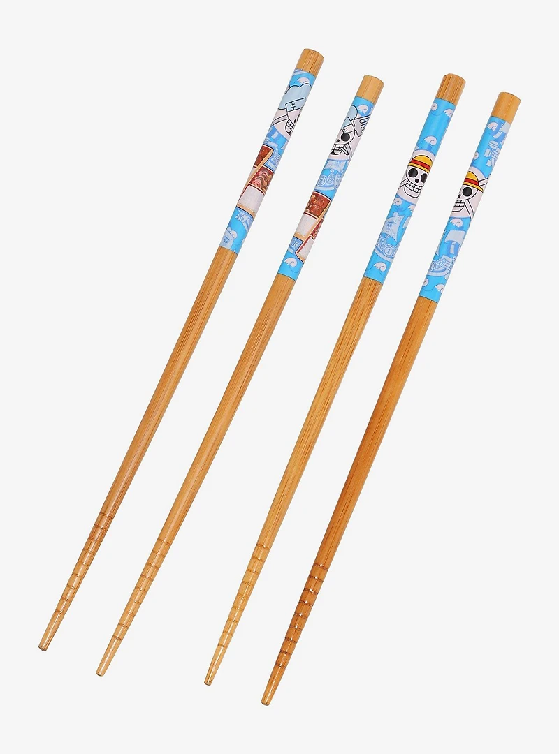 One Piece Straw Hat Crew Chopstick Set