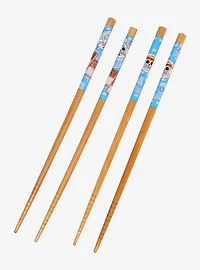 One Piece Straw Hat Crew Chopstick Set