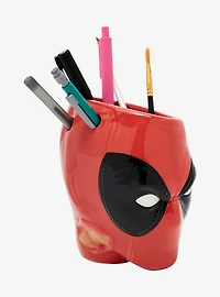 Marvel Deadpool Mask Figural Pencil Holder
