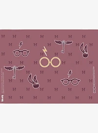 Harry Potter Maroon Gold Glasses 24oz Tumbler