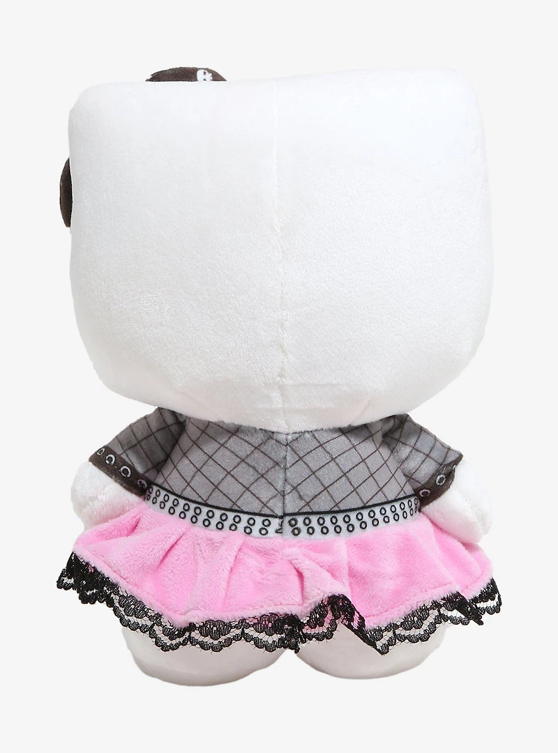 Hello Kitty Punk Outfit Plush