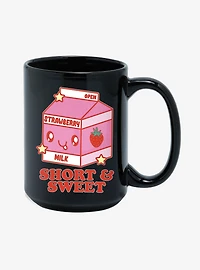 Strawberry Milk Short & Sweet 15oz Mug
