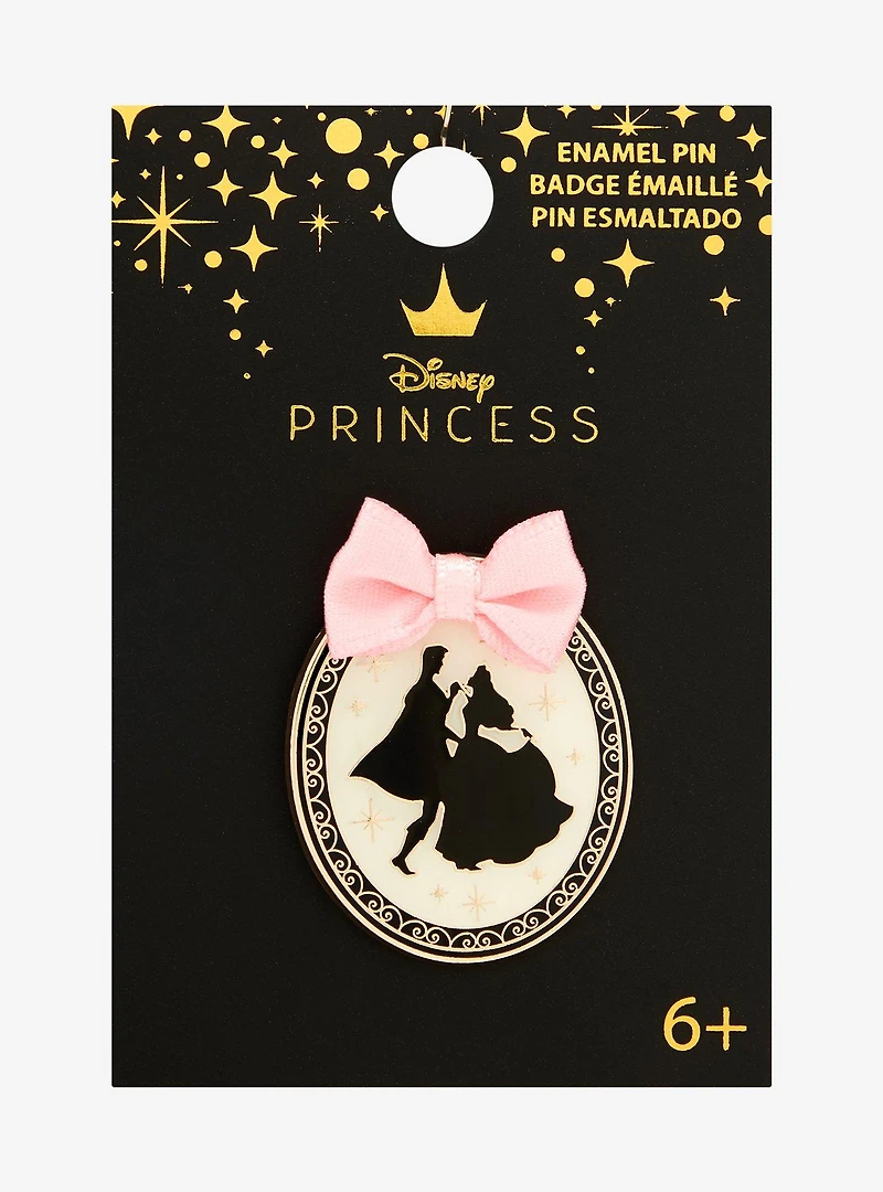 Loungefly Disney Tangled Rapunzel & Flynn Silhouette Enamel Pin - BoxLunch Exclusive