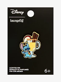 Loungefly Disney Lilo & Stitch Apple Cider Stitch Cinnammon Scented Enamel Pin — BoxLunch Exclusive