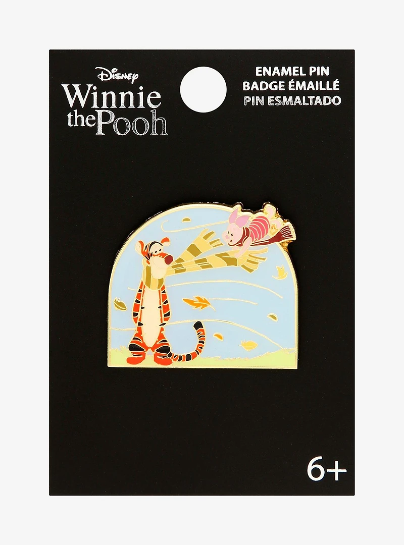 Loungefly Disney Winnie the Pooh Windy Tigger & Piglet Enamel Pin - BoxLunch Exclusive