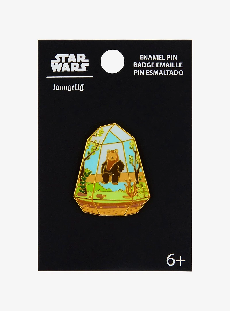 Loungefly Star Wars Ewok Terrarium Enamel Pin — BoxLunch Exclusive