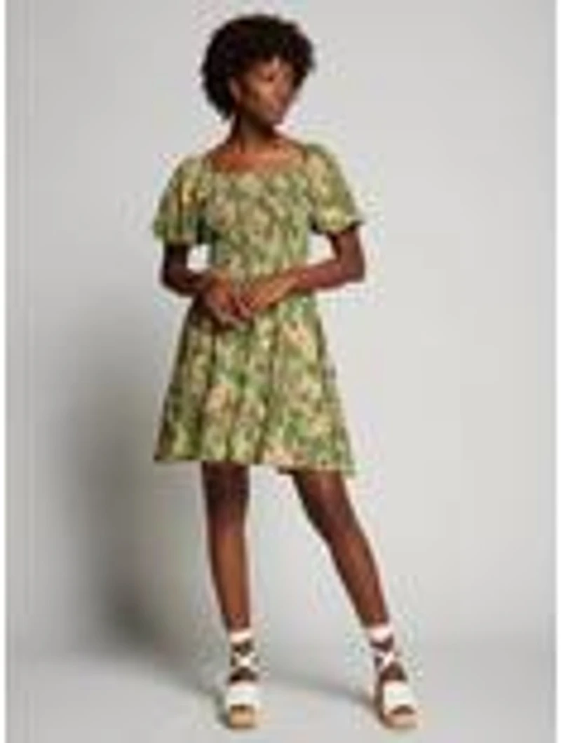 Disney The Lion King Timon, Pumbaa, and Simba Smock Dress — BoxLunch Exclusive