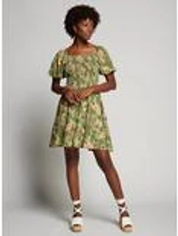 Disney The Lion King Timon, Pumbaa, and Simba Smock Dress — BoxLunch Exclusive