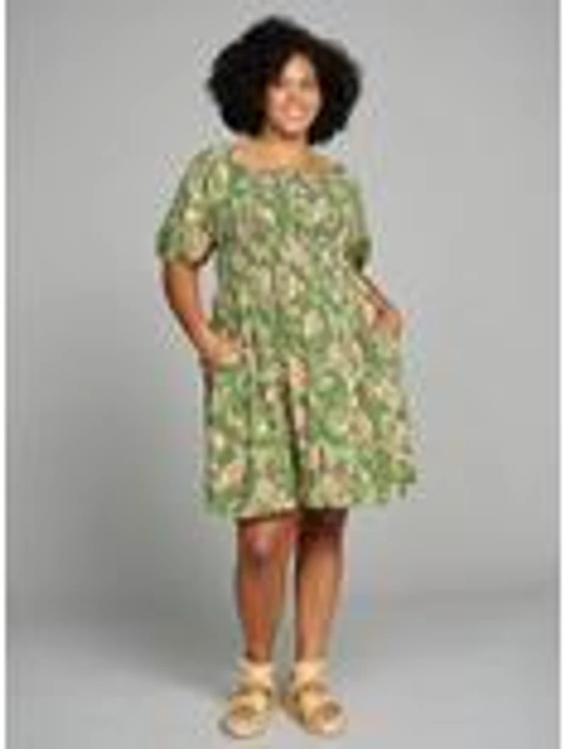 Disney The Lion King Timon, Pumbaa, and Simba Plus Smock Dress — BoxLunch Exclusive