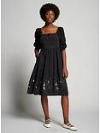 Disney The Nightmare Before Christmas Jack & Sally Long Sleeve Midi Dress — BoxLunch Exclusive