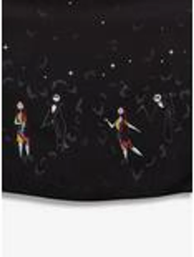 Disney The Nightmare Before Christmas Jack & Sally Long Sleeve Plus Midi Dress — BoxLunch Exclusive