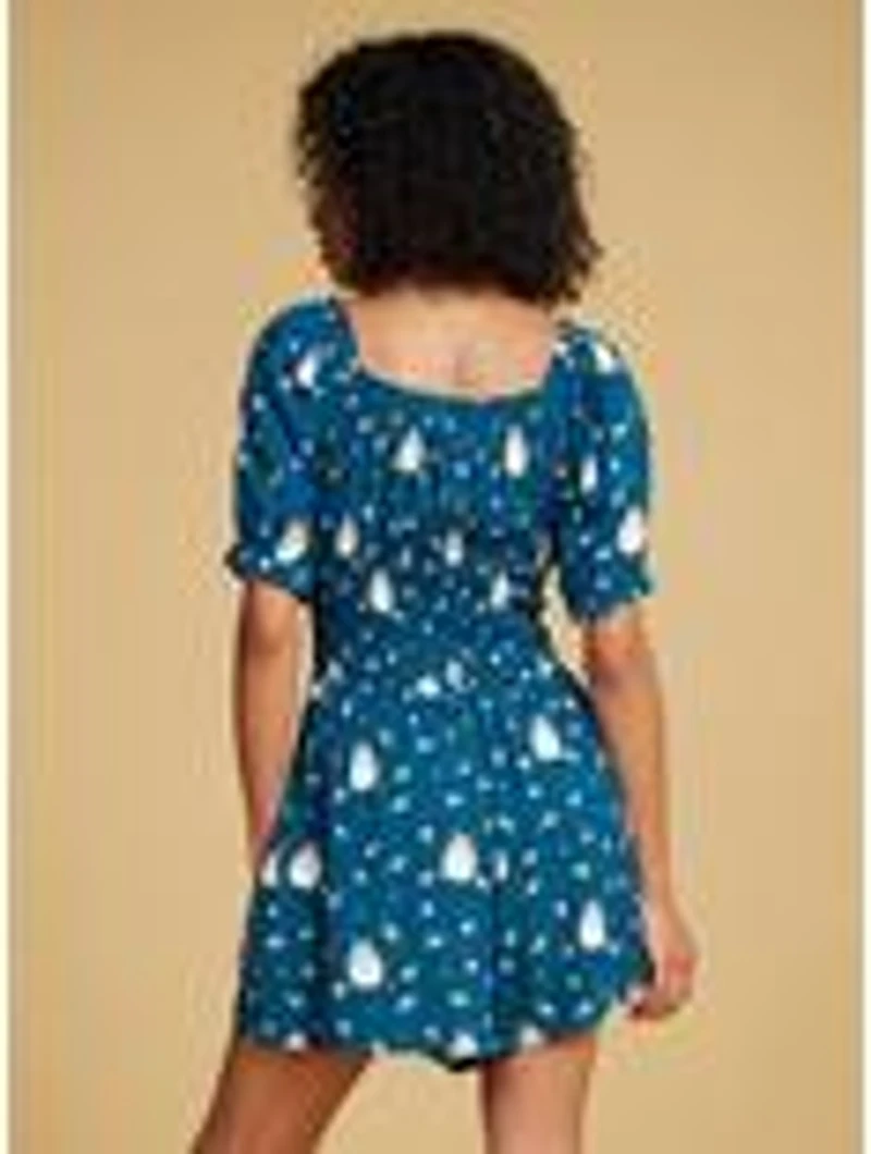 Her Universe Studio Ghibli My Neighbor Totoro Floral Allover Print Romper - BoxLunch Exclusive