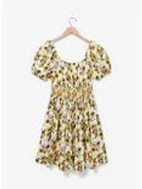 DreamWorks Shrek Sunflower Allover Print Smock Dress — BoxLunch Exclusive