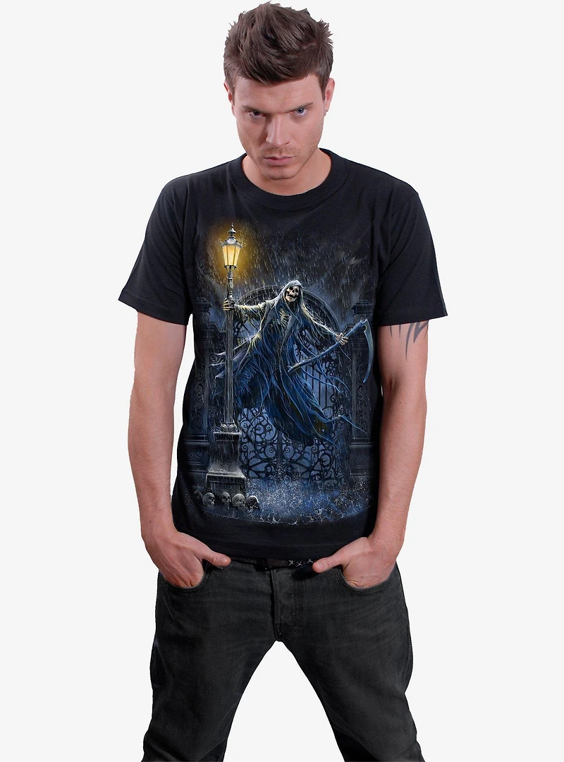 Spiral Reaping In The Rain T-Shirt