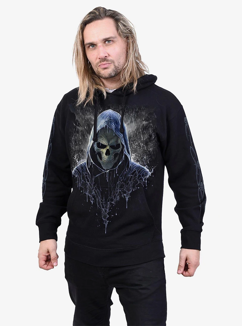 Spiral Reaping In The Rain Hoodie