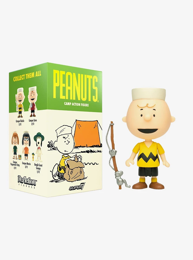 Super7 ReAction Peanuts Camp Blind Box Figure