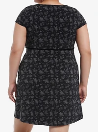 Thorn & Fable Fairies & Roses Empire Waist Mini Dress Plus Size