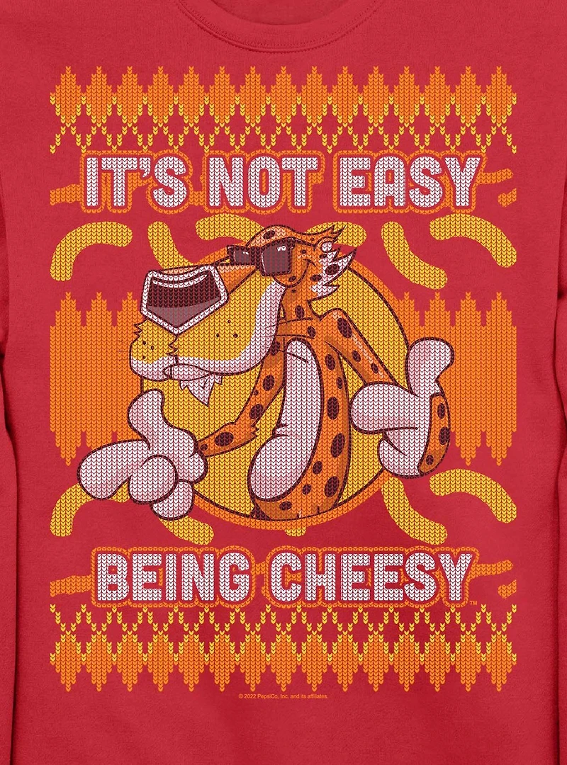 Cheetos Chester Cheetah Ugly Christmas Sweater Pattern Sweatshirt