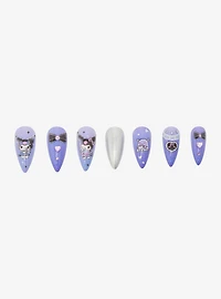 Kuromi Dress-Up Faux Nail Set