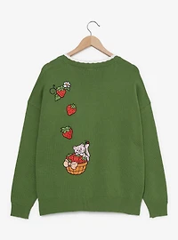 Strawberry Shortcake Icons Women's Plus Cardigan - BoxLunch Exclusive