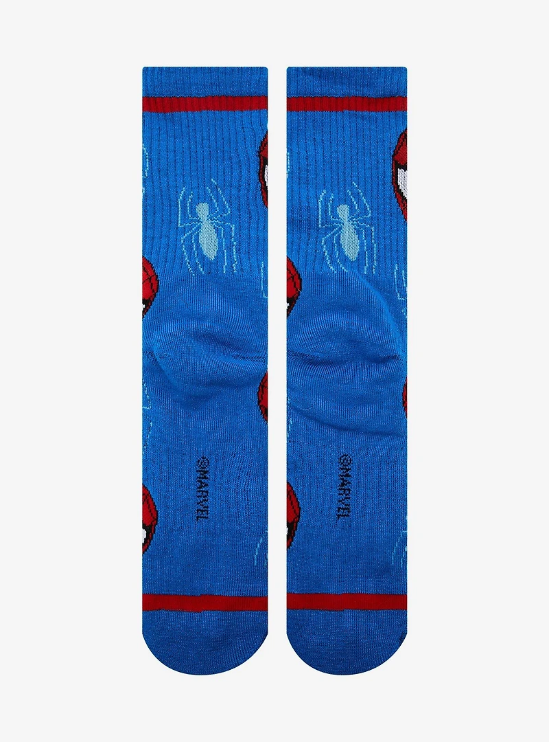 Marvel Spider-Man Allover Print Crew Socks — BoxLunch Exclusive