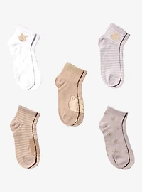 Disney Winnie the Pooh Quarter Crew Sock Set