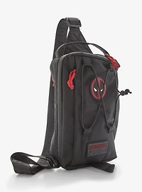 Marvel Deadpool Black Tactical Sling Bag — BoxLunch Exclusive