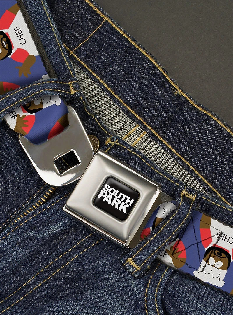 South Park Chef Pose Flips Seatbelt Belt