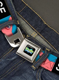 SpongeBob SquarePants Patrick Savage Pose Block Seatbelt Belt