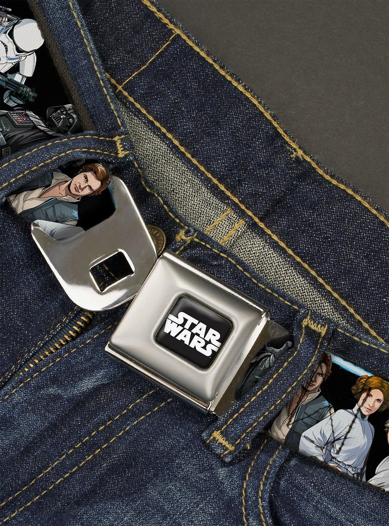 Star Wars Classic Character Poses Seatbelt Belt