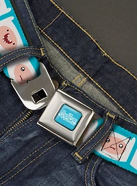 Adventure Time Finn Expressions Seatbelt Belt