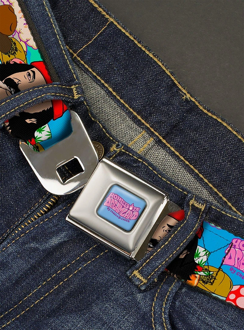 Cheech & Chong Homies in Dreamland Title Logo Homies Seatbelt Belt