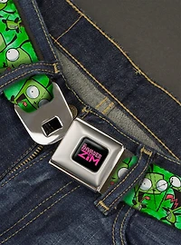 Invader Zim Gir Poses Tie Dyes Seatbelt Belt