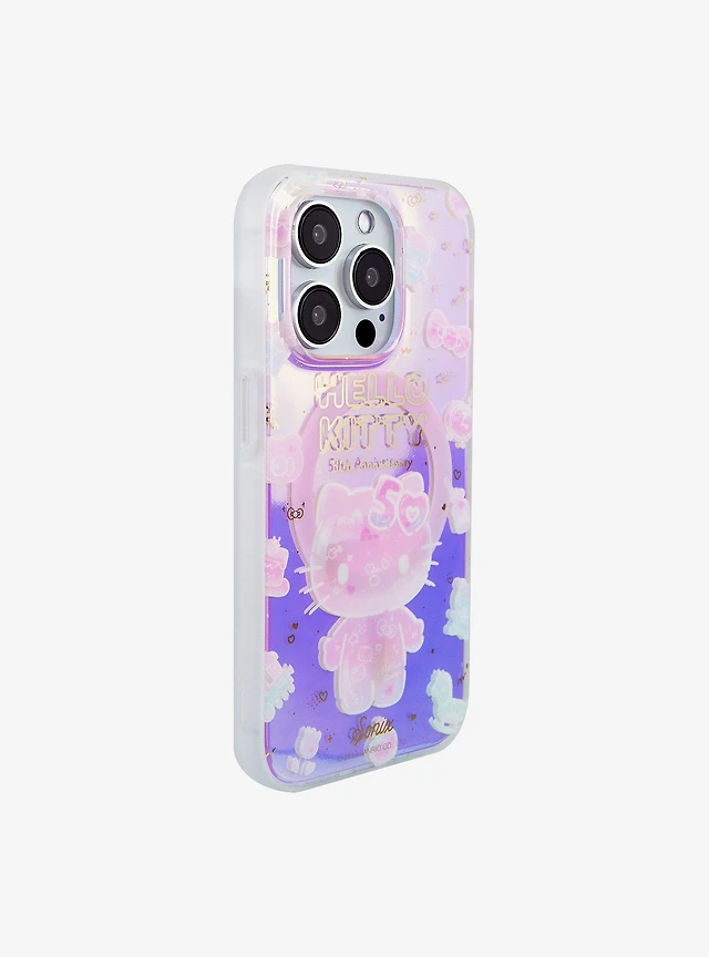 Sonix X Sanrio Case For IPhone 14 Pro | Compatible With MagSafe | 10ft Drop Tested | Holographic Hello Kitty 50th Anniversary - View #10
