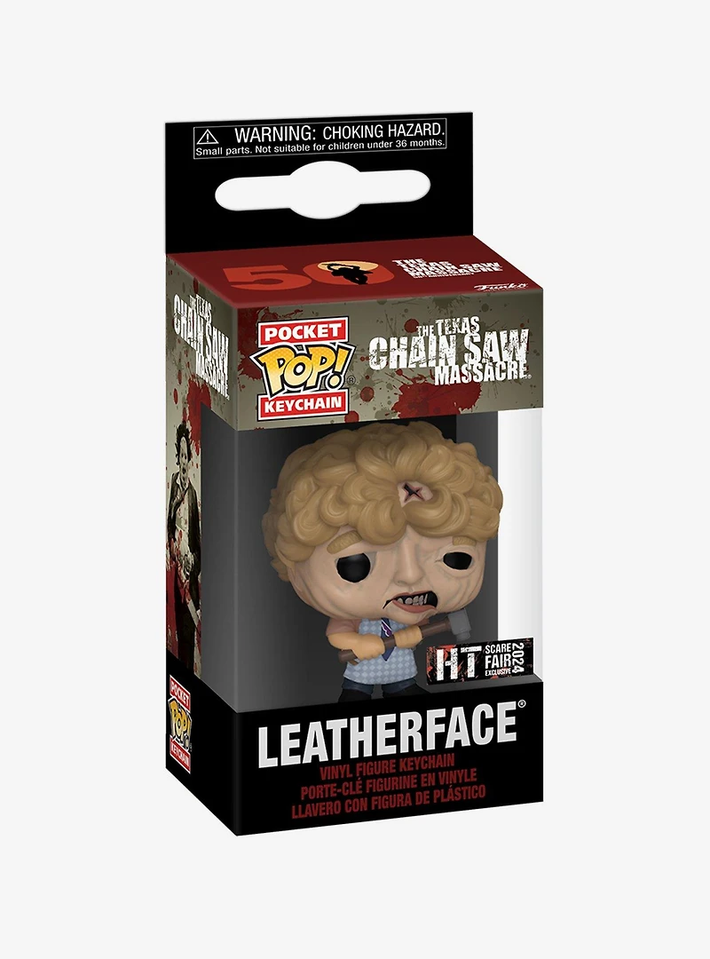 Funko Pocket Pop! The Texas Chainsaw Massacre Leatherface - Hot Topic Scare Fair 2024 Exclusive
