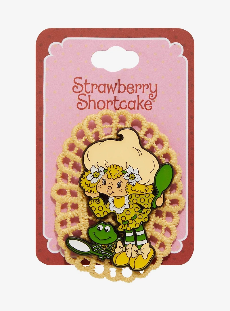 Strawberry Shortcake Lemon Meringue Lace Enamel Pin