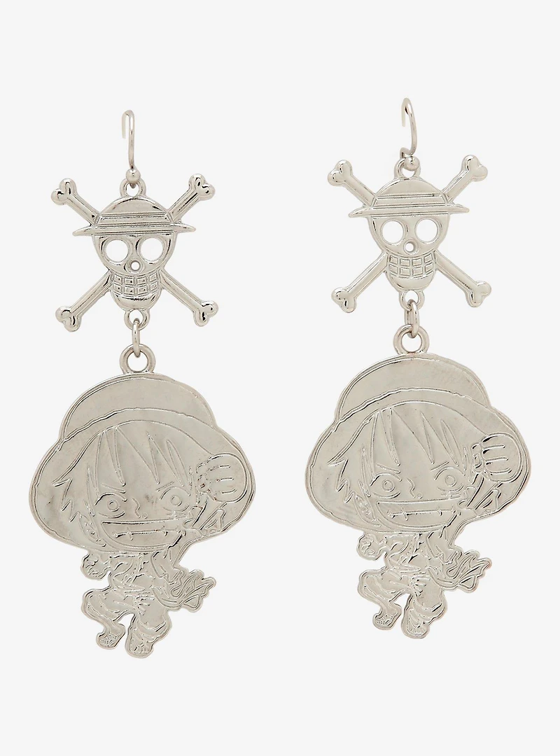 One Piece Monkey D. Luffy Figural Earrings - BoxLunch Exclusive