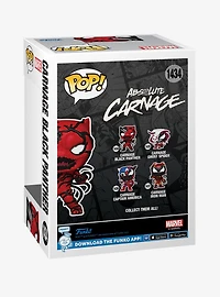 Funko Pop! Marvel Carnage Black Panther Vinyl Bobblehead