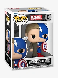 Funko Pop! Marvel Steve Rogers/Captain America Vinyl Figure