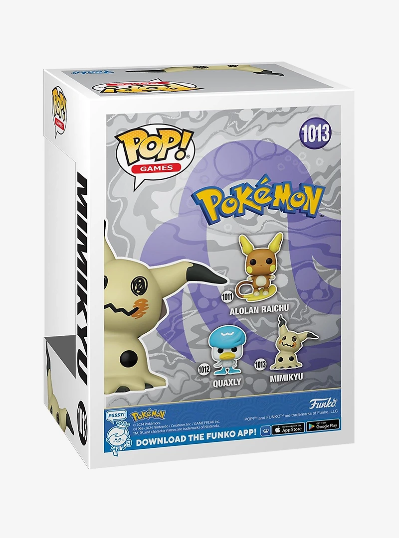 Funko Pop! Games Pokémon Mimikyu Vinyl Figure
