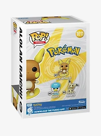 Funko Pop! Games Pokémon Alolan Raichu Vinyl Figure