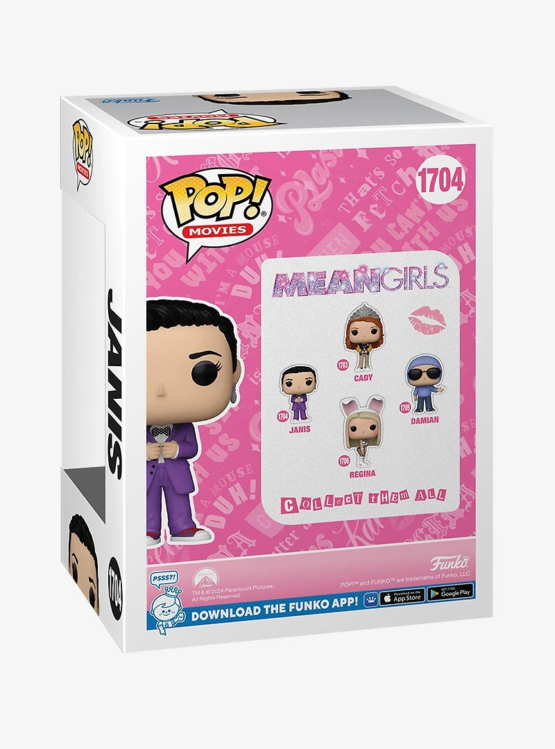 Funko Pop! Movies Mean Girls 20th Anniversary Janis Vinyl Figure