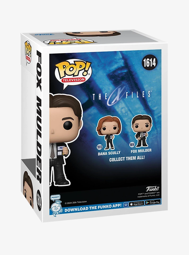 Funko Pop! Television The X Files Fox Mulder Vinyl Figure