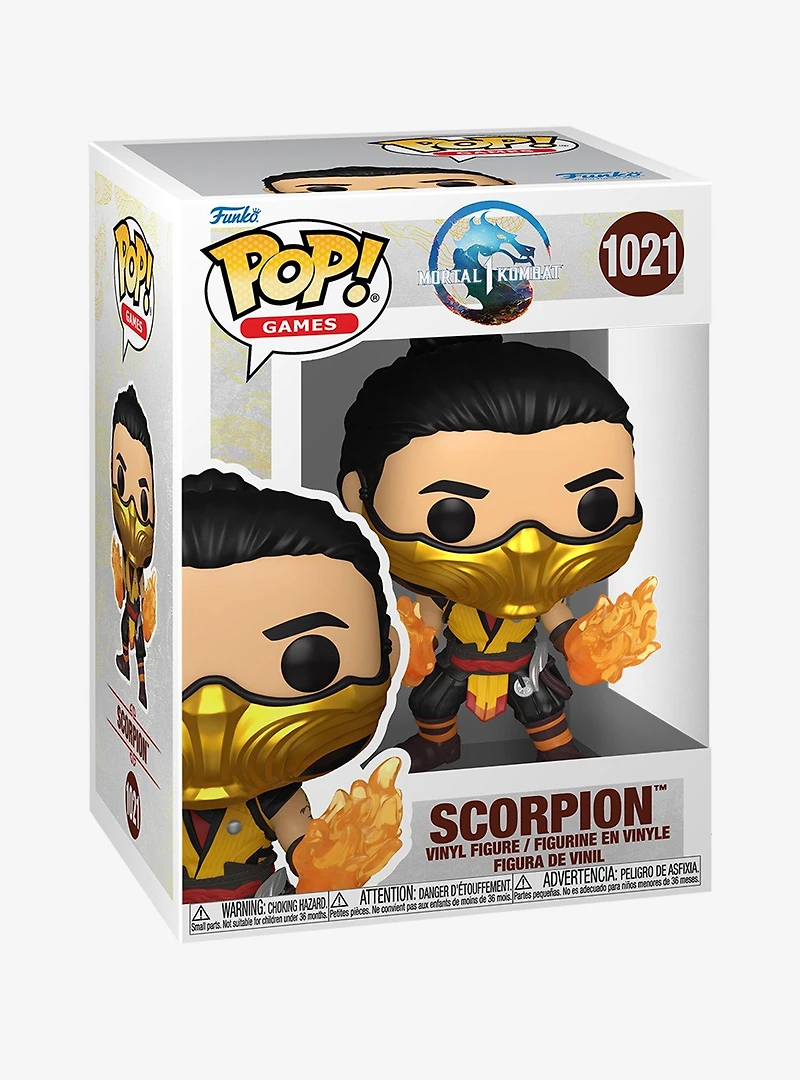 Funko Pop! Games Mortal Kombat Scorpion Vinyl Figure
