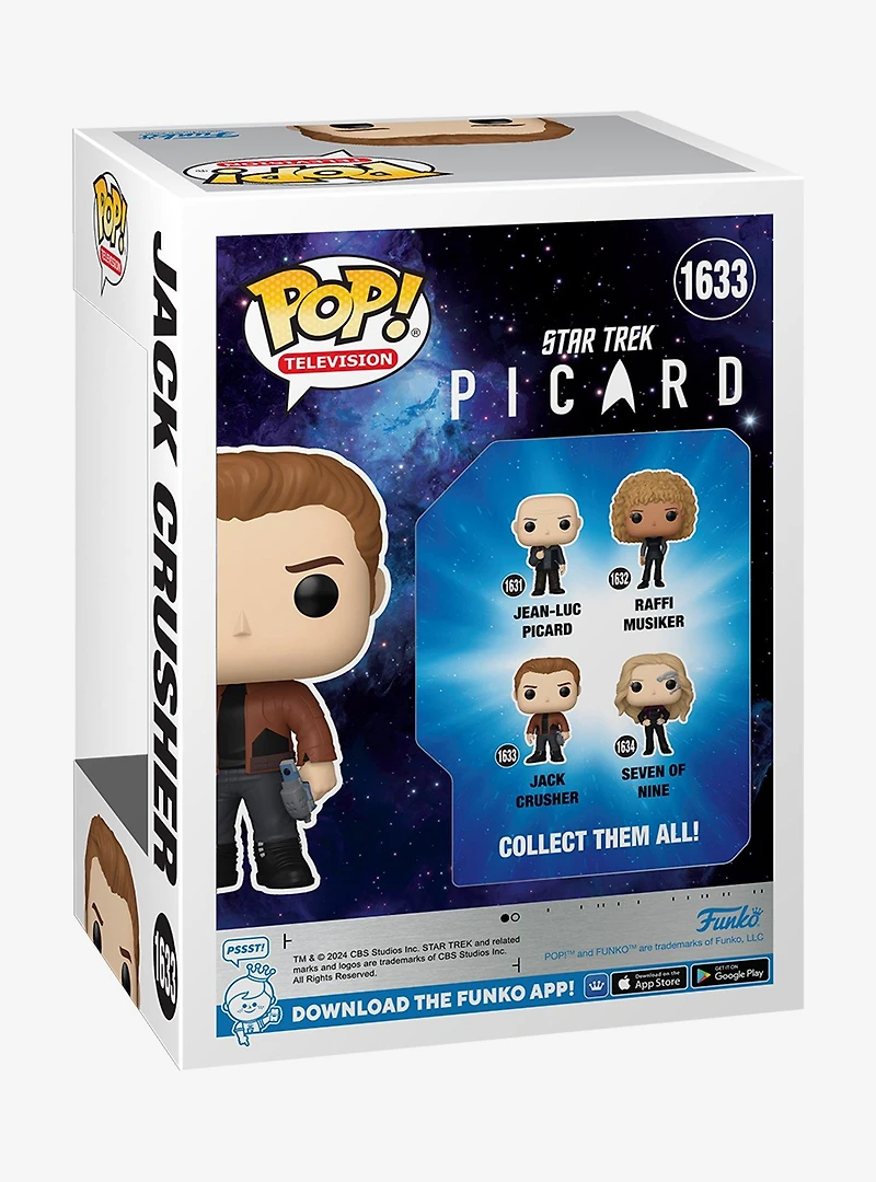 Funko Pop! Television Star Trek: Picard Jack Crusher Vinyl Figure