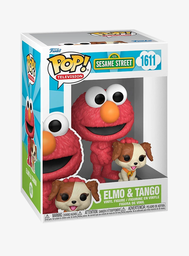Funko Pop! Television Sesame Street Elmo & Tango Vinyl Figure