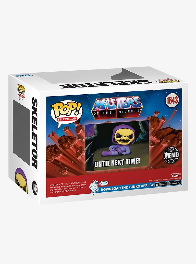 Funko Pop! Television Masters of the Universe Skeletor Meme Vinyl Figure