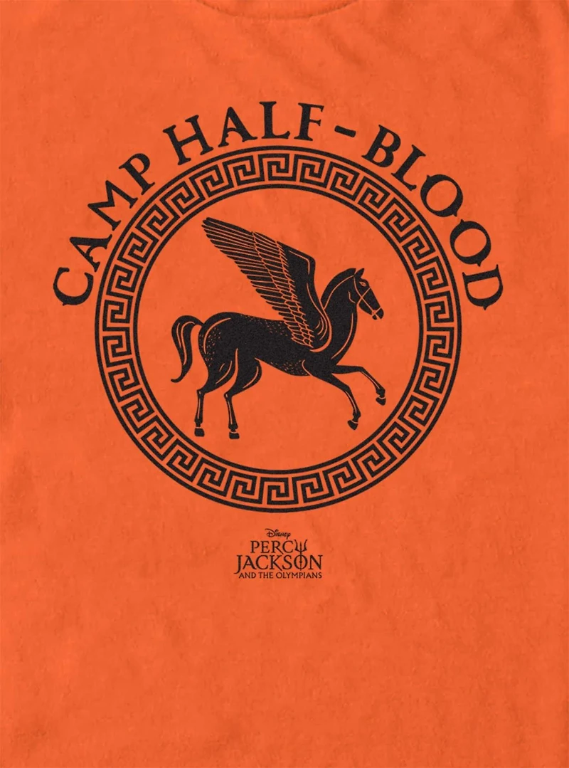 Disney Percy Jackson And The Olympians Camp Half Blood Logo T-Shirt